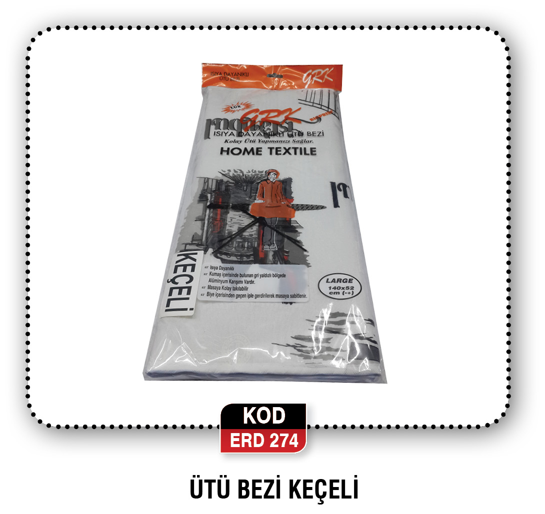 KEÇELİ ÜTÜ BEZİ ERD 289